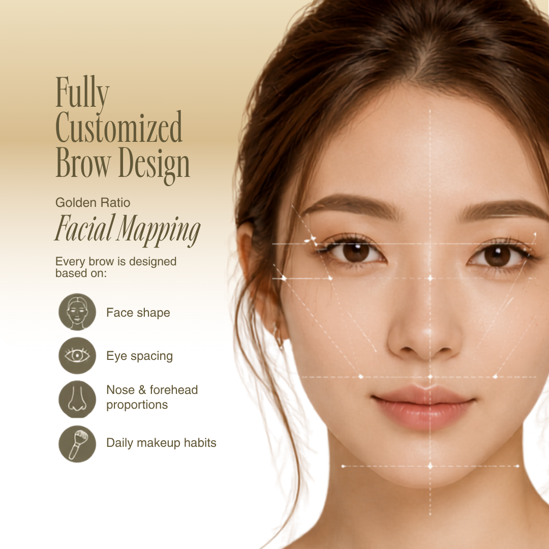 Misty Eyebrow Embroidery